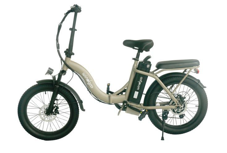 Windgoo E20 elektrische vouwfiets - 12.5Ah - 20 inch Light Coffee